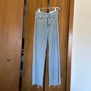 Wide leg jeans